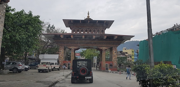 bhutan border gate exit